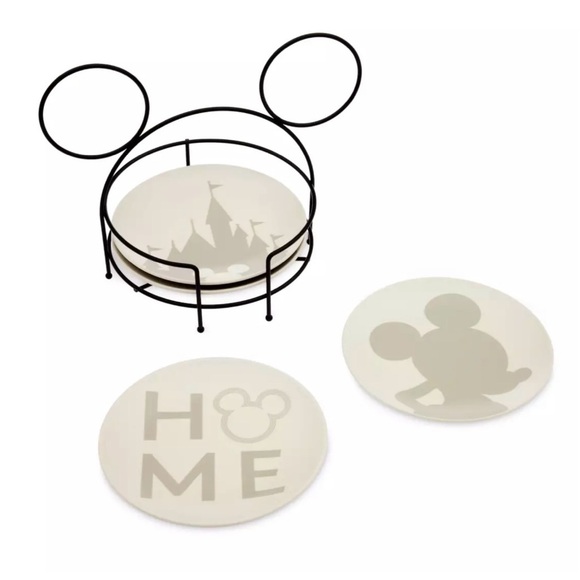 Mickey Mouse Icon Plate Set with Holder – Mickey Mouse Home Collection